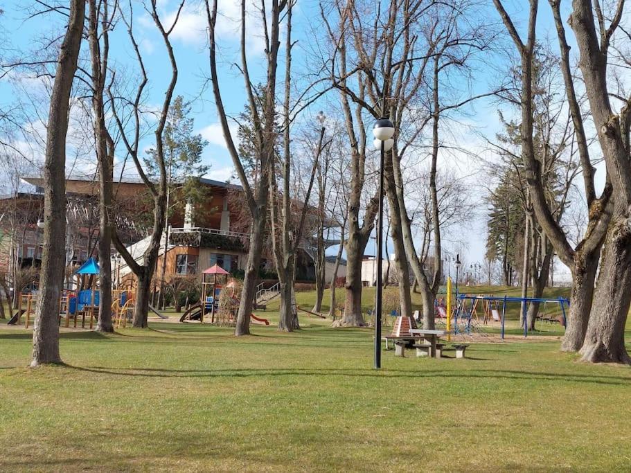 Apartament Jezioro W Sercu Ostrody โอสโตรดา ภายนอก รูปภาพ